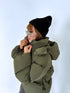 Wool hat "GLITTER DROP" - black
